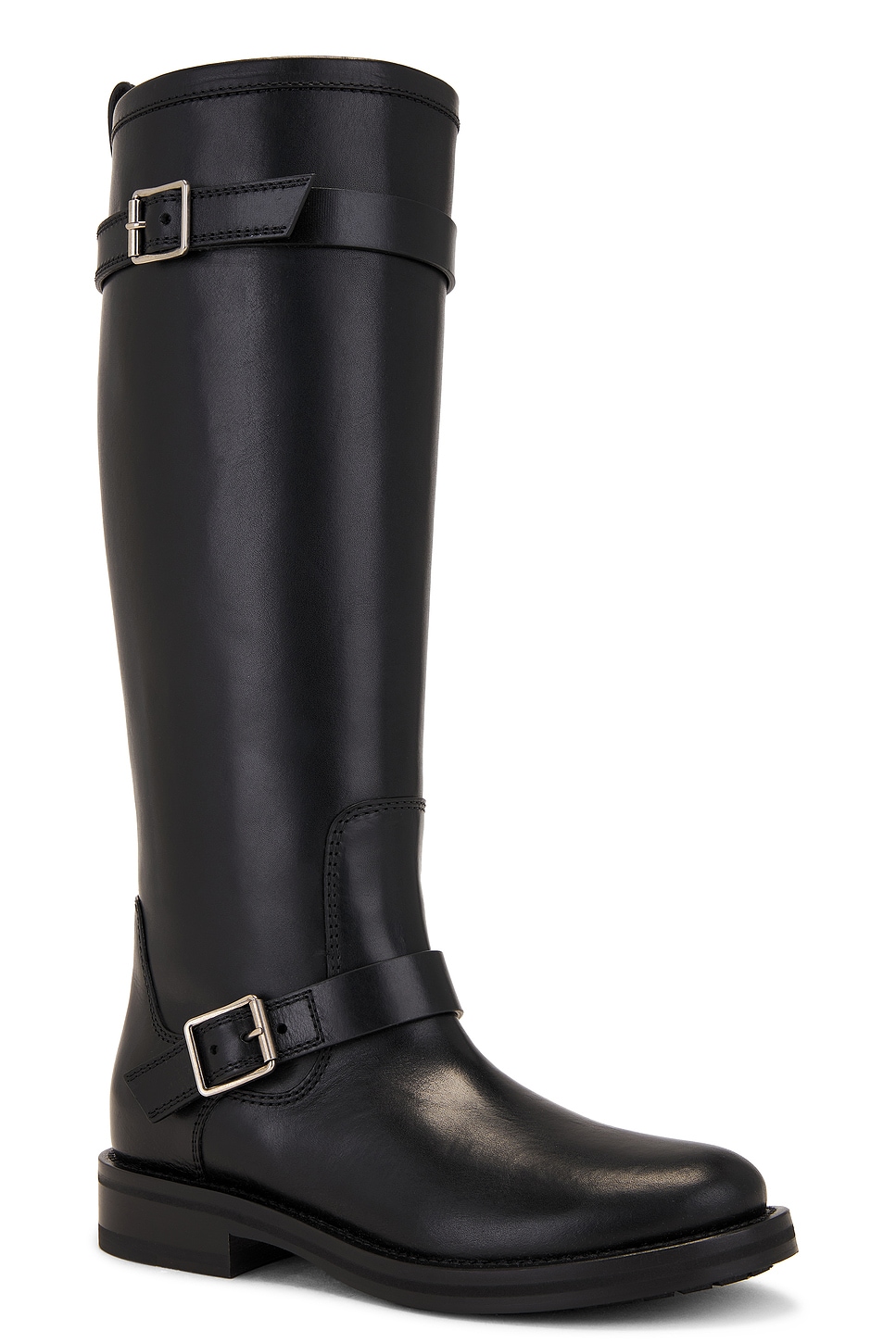 Shop Saint Laurent Biork Boot In Nero