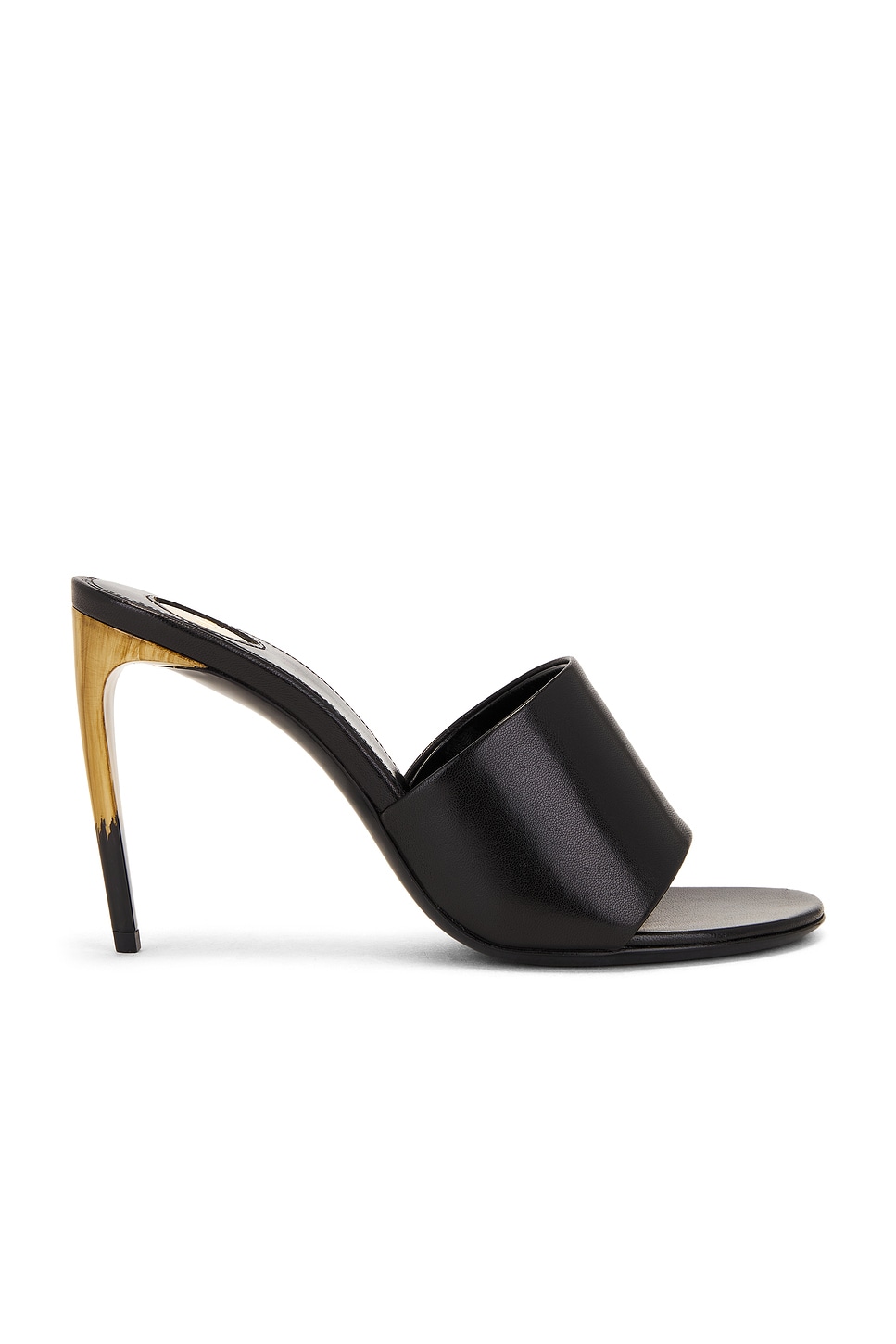 Shop Saint Laurent Bridget Sandal In Nero