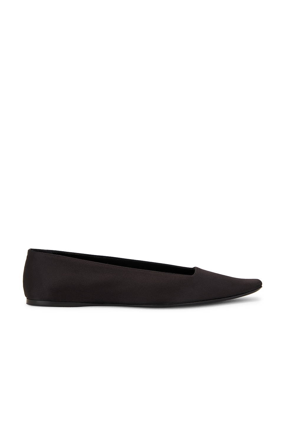 Poppy Ballerina Flat in Black