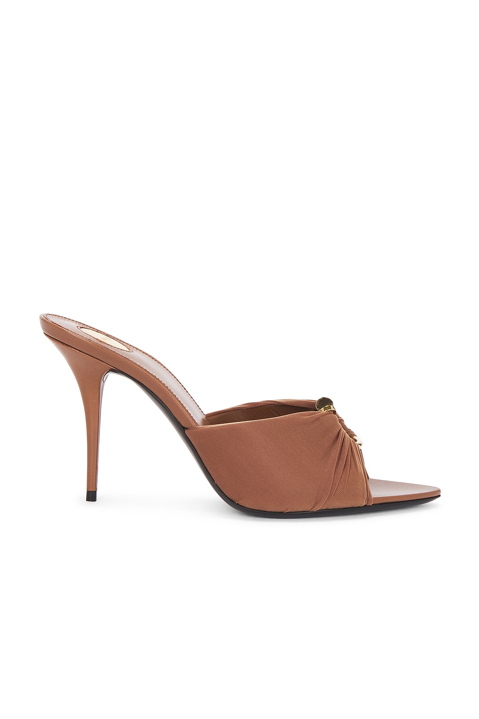 Gippy Mule Sandal in Brown