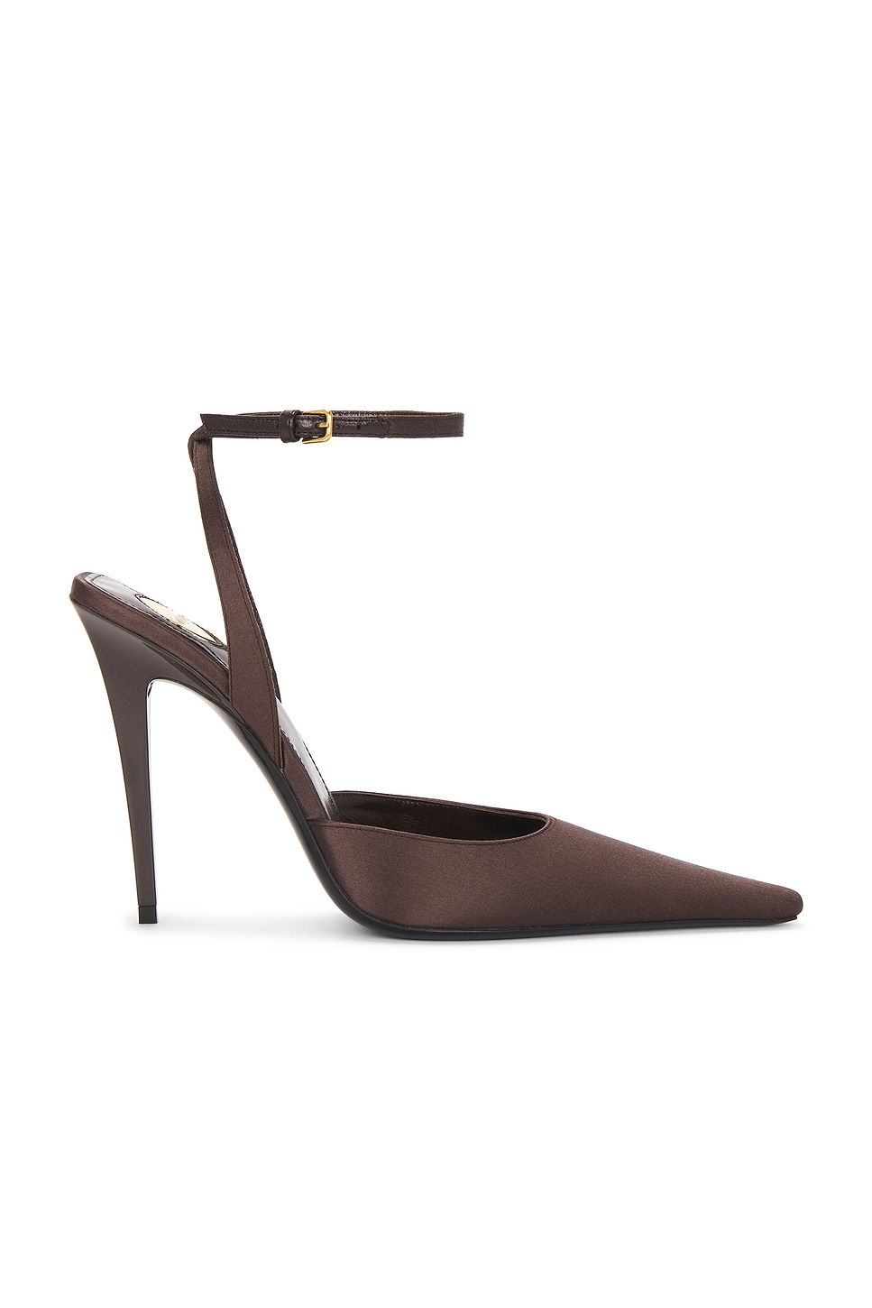 Image 1 of Saint Laurent Cabourg Pump in Black Brown