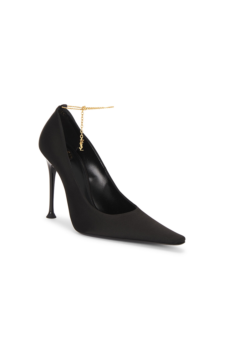Saint Laurent Doville Pump In Nero