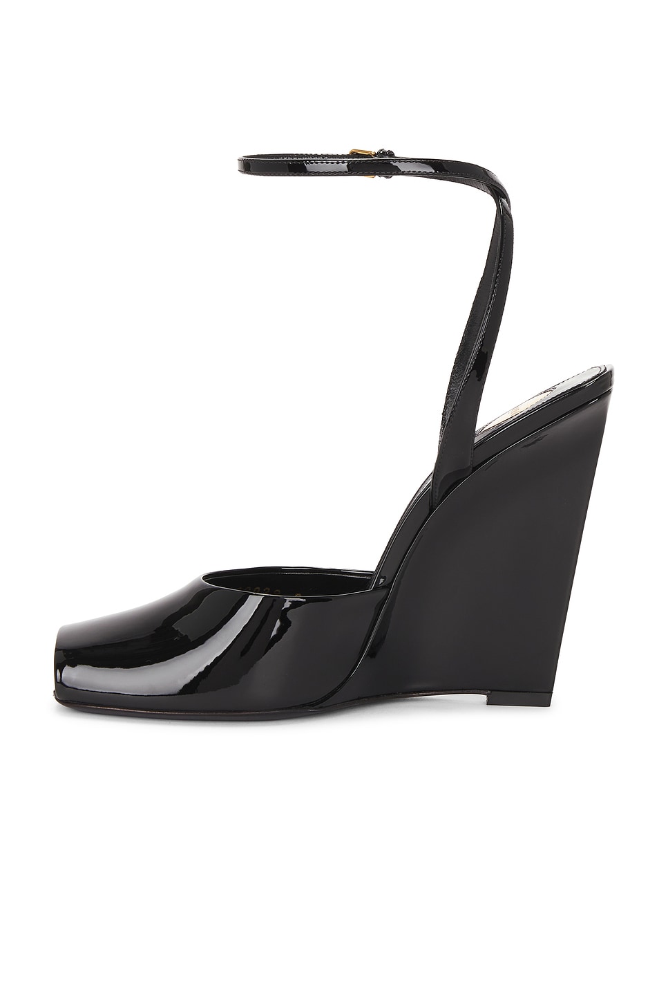 Saint Laurent Orhand Peep Toe Wedge thumbnail