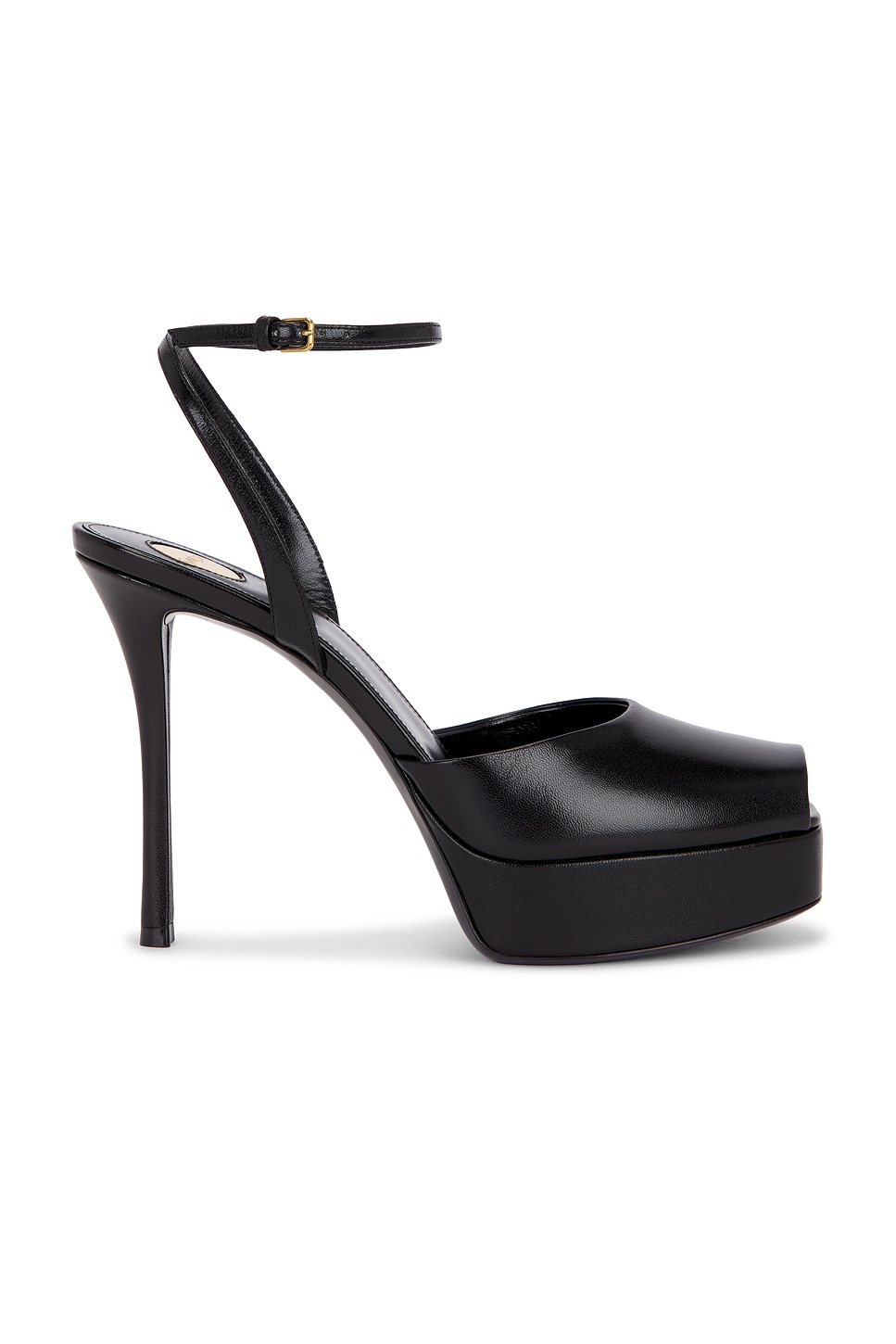 La Scandale Platform Sandal in Black