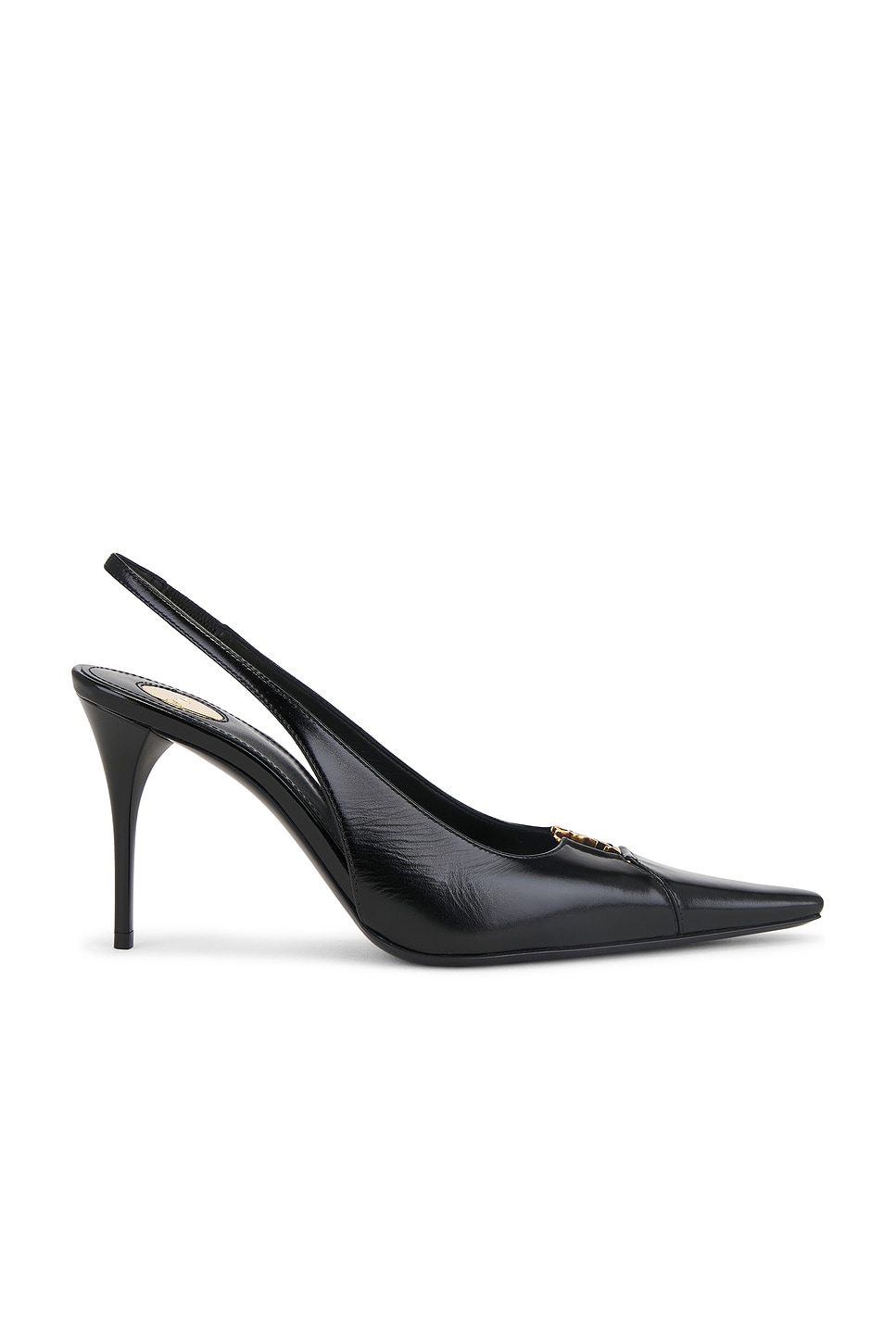 Image 1 of Saint Laurent Babylone Pump in Nero