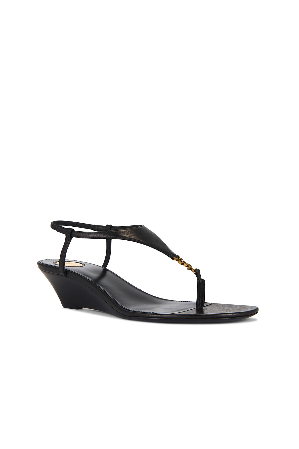 SAINT LAURENT BRIDGET WEDGE SANDAL