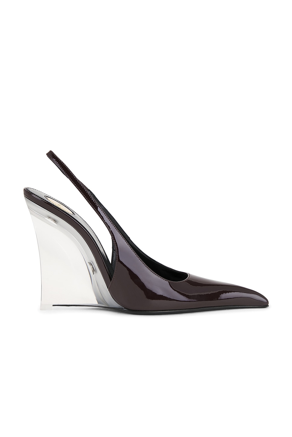 Shop Saint Laurent Miller Wedge Pump