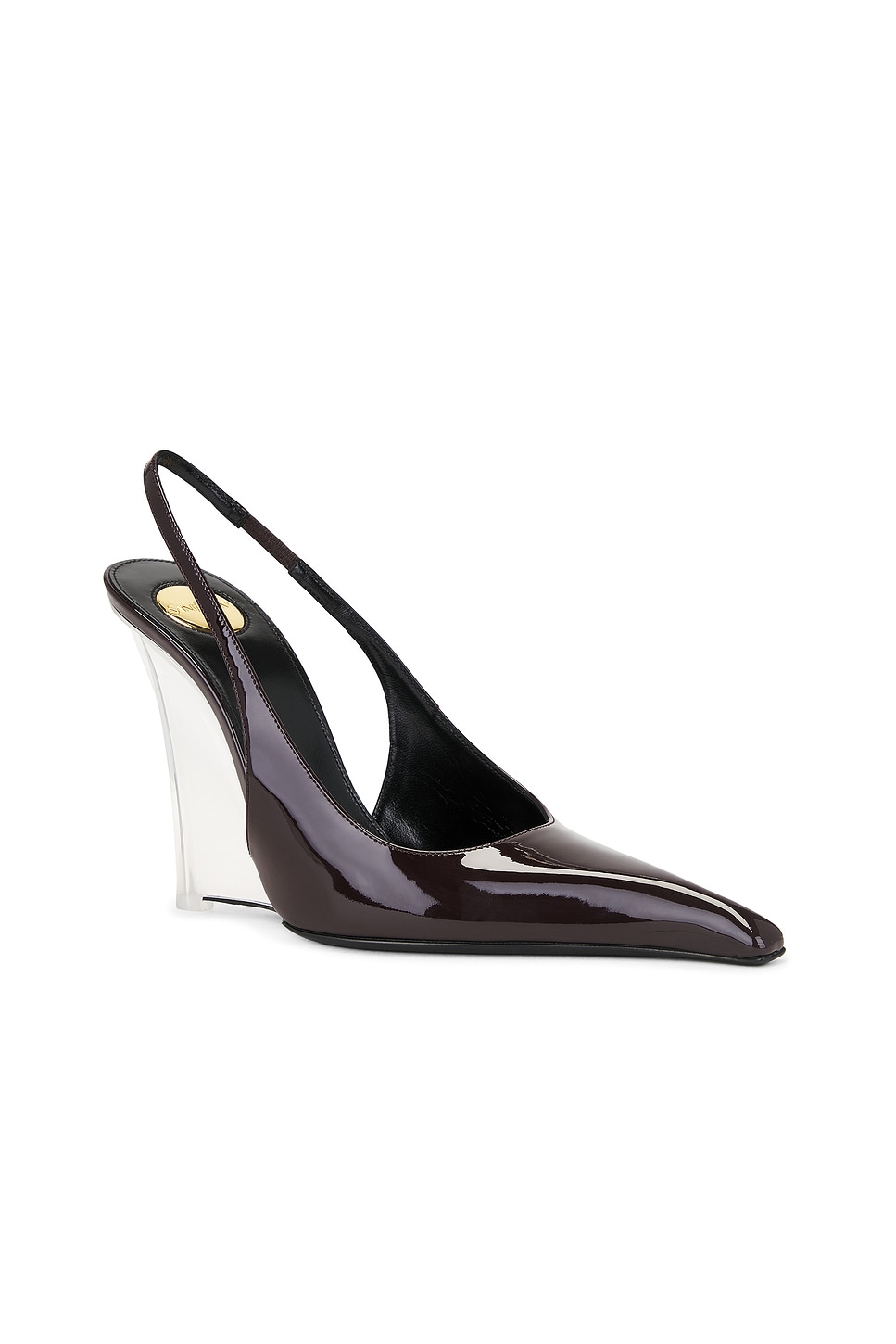 Shop Saint Laurent Miller Wedge Pump