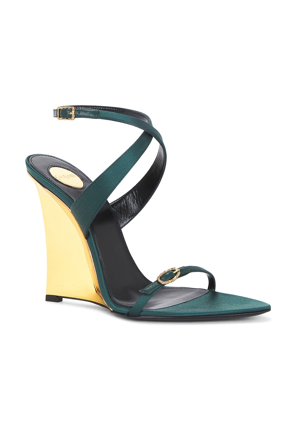 SAINT LAURENT GIPPY WEDGE SANDAL