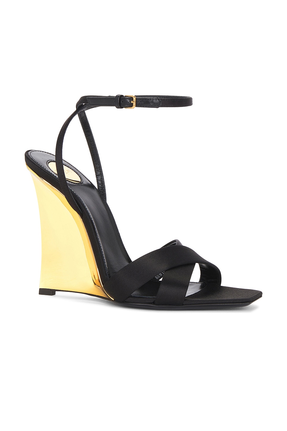 SAINT LAURENT LYDIA WEDGE SANDAL