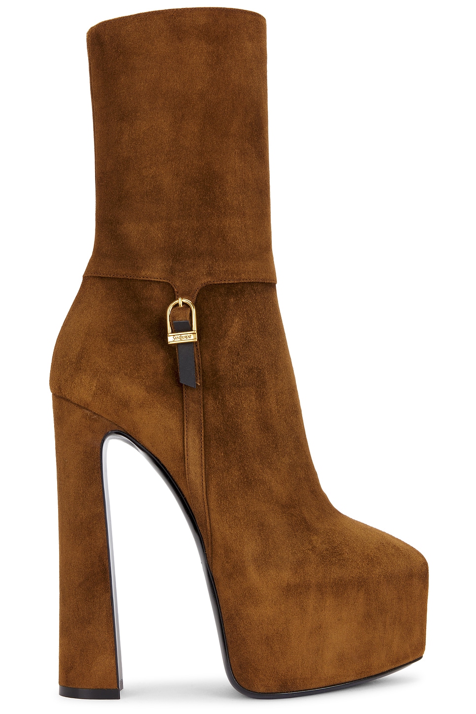 Image 1 of Saint Laurent Tria Boot in Land