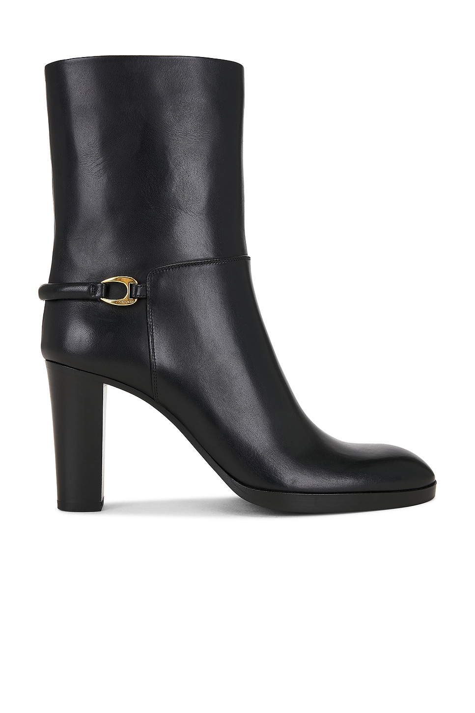 Saint Laurent Chemena Boot In Black