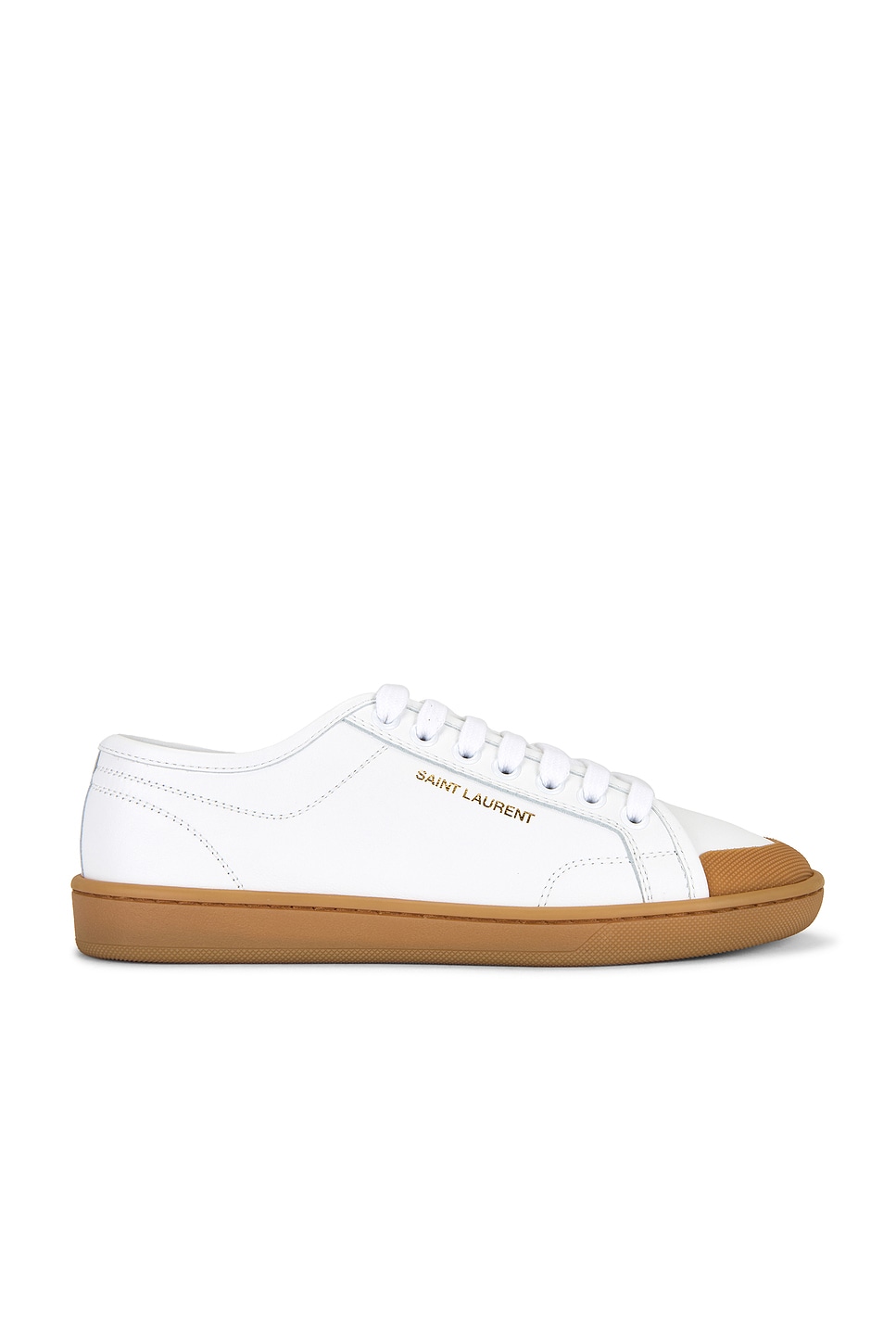 Image 1 of Saint Laurent Low Top Sneaker in Blanc Optique