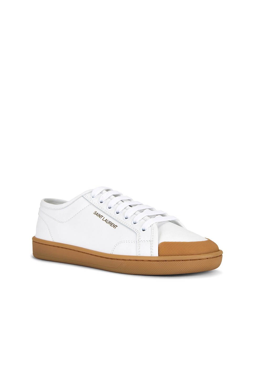 Saint Laurent Low Top Sneaker In White