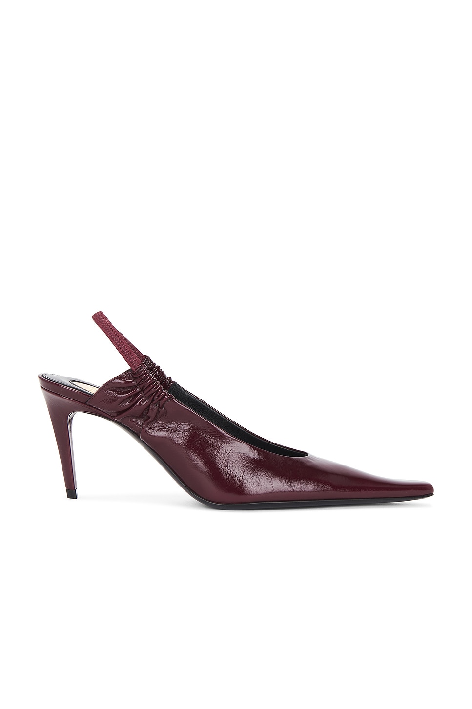Image 1 of Saint Laurent Anne-Marie Pump in Vintage Bordeaux