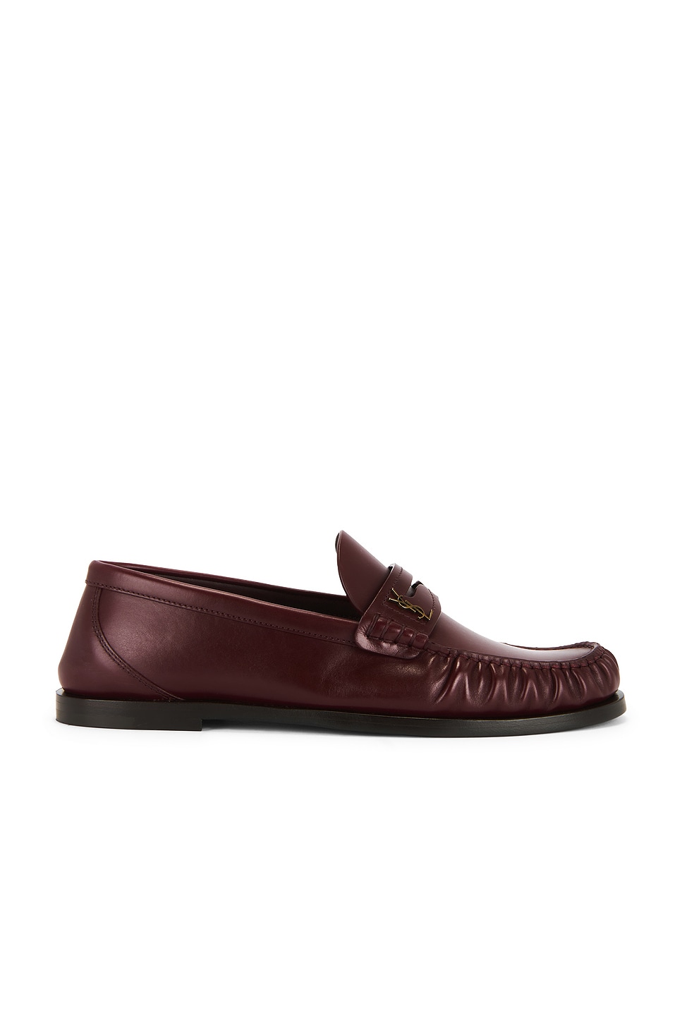 Image 1 of Saint Laurent Laurent Moccasin in Vendome Red