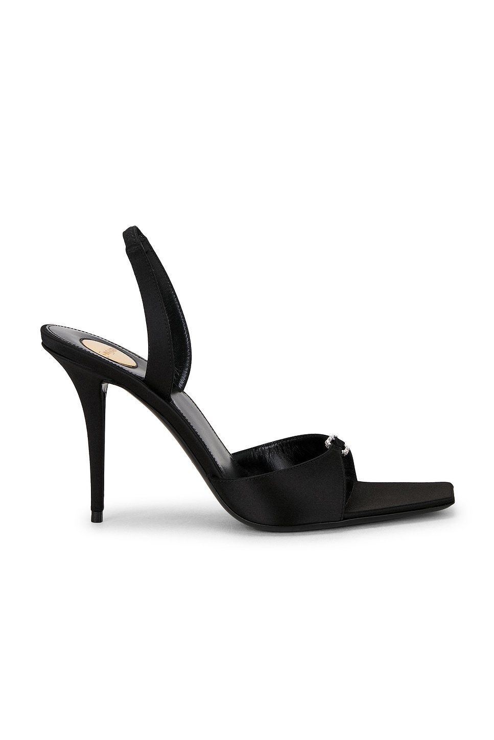 Image 1 of Saint Laurent Daisy Sandal in Nero
