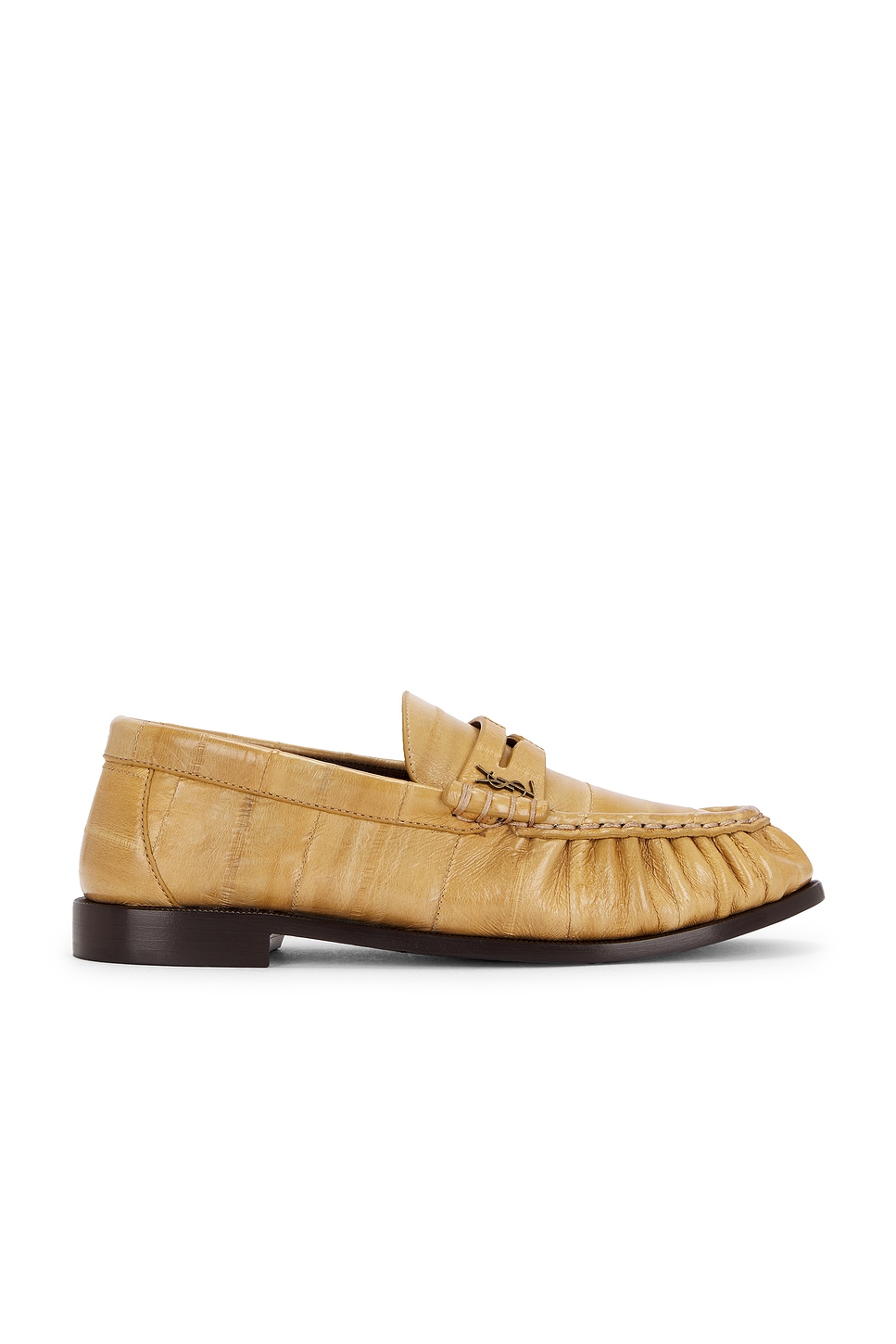 Image 1 of Saint Laurent Le Loafer Moccasin in Soft Beige