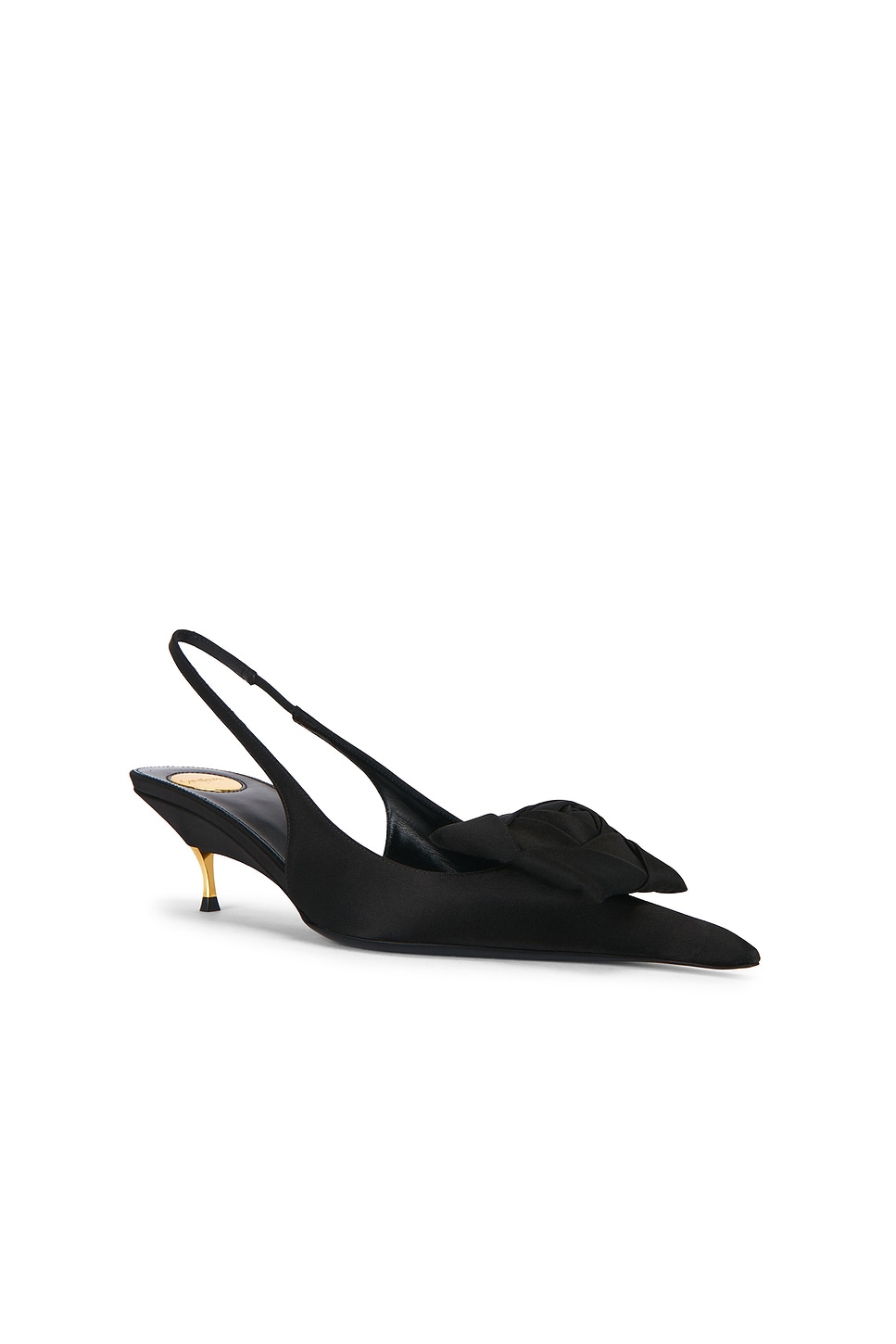 Saint Laurent Dakota Slingback Pump In Black