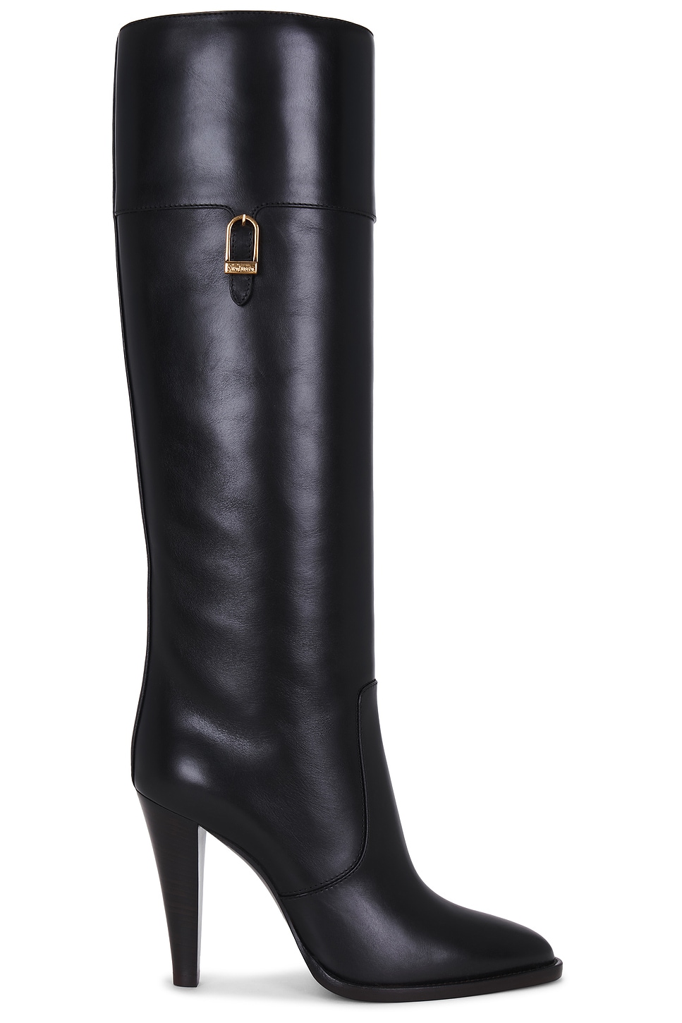 Saint Laurent Chaka Khan Boot in Black