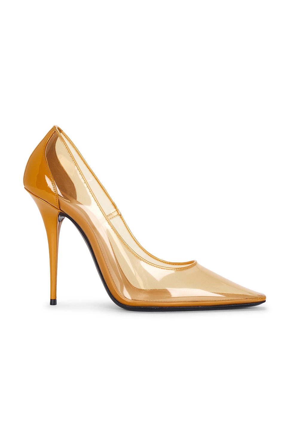 Saint Laurent Tom On Pump in Yellow