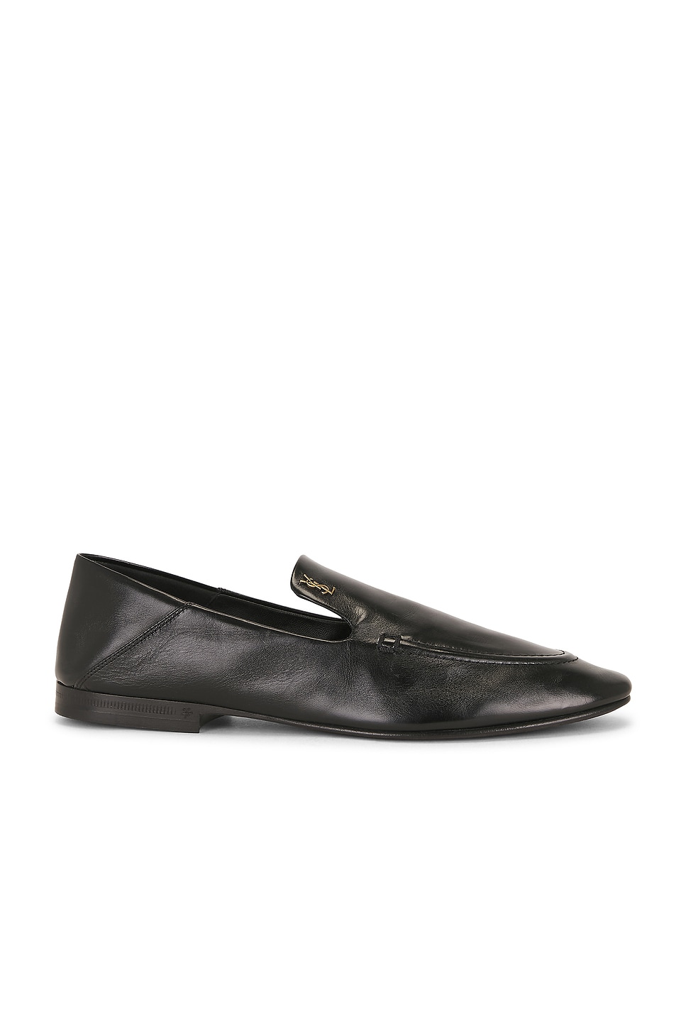 Saint Laurent Alain Slipper in Black