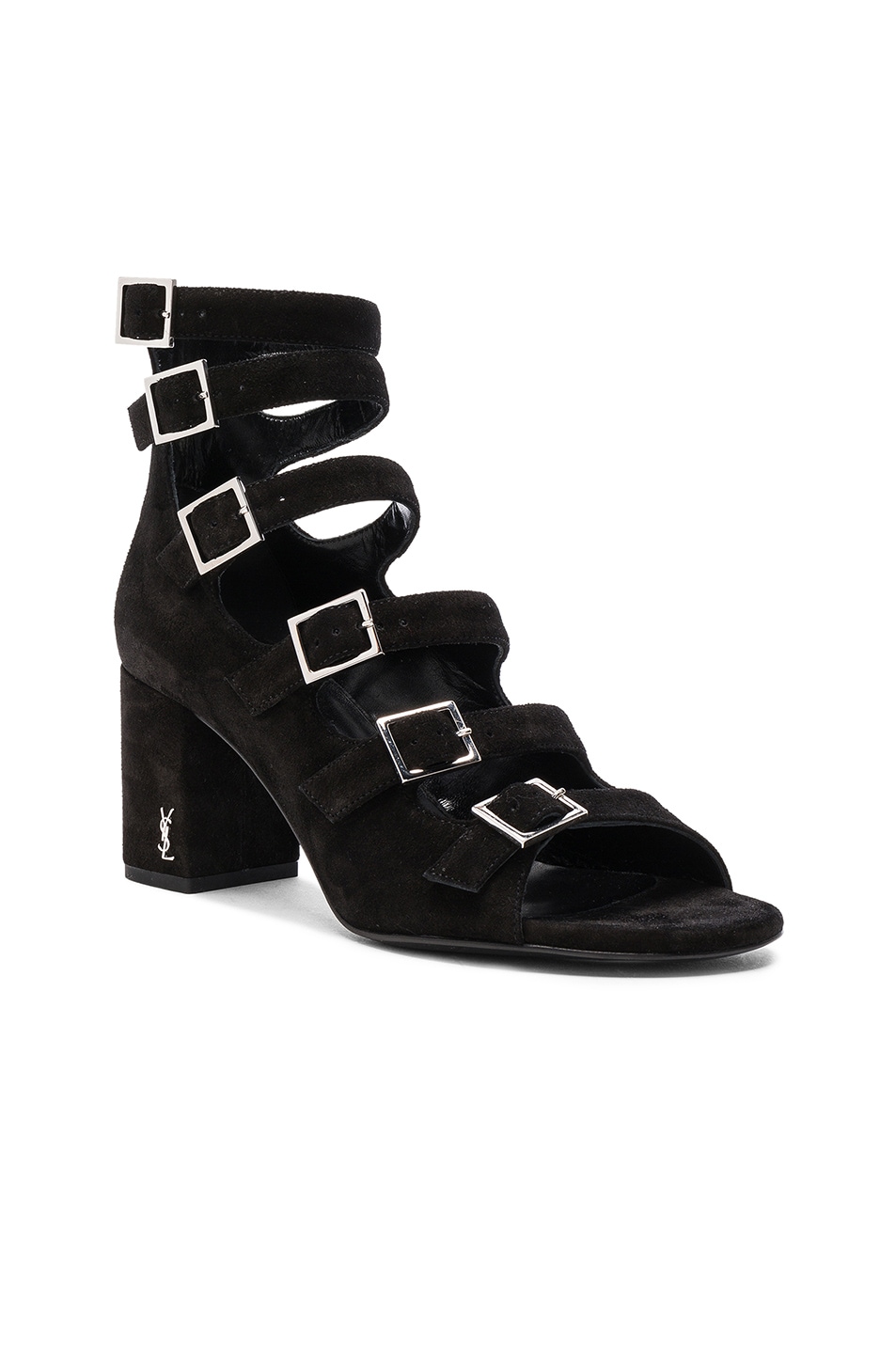 saint laurent buckle sandals