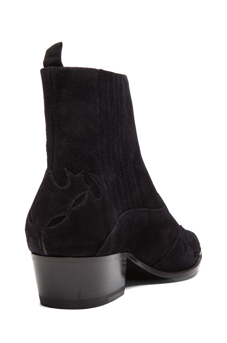 saint laurent western bootie