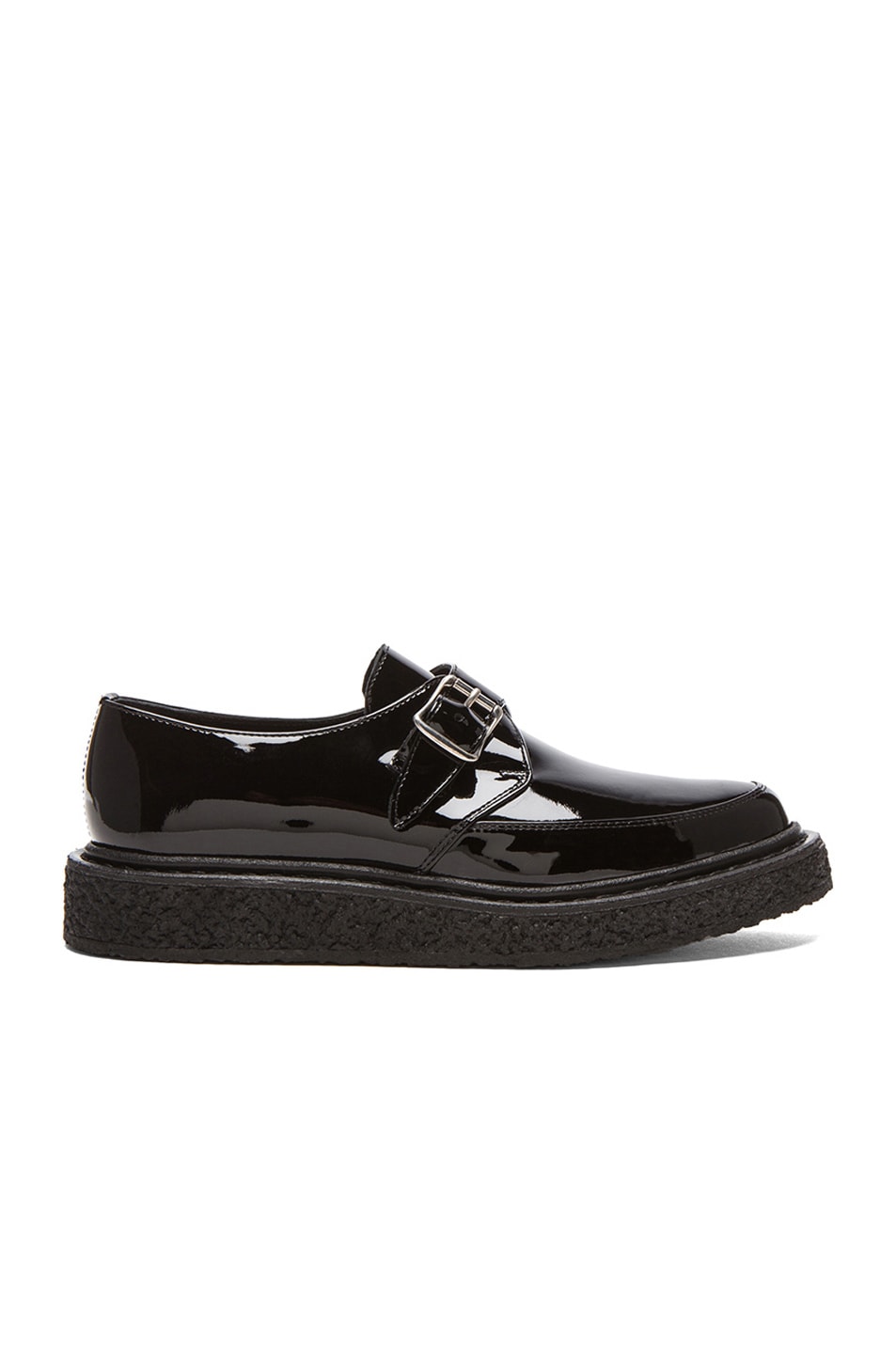 Image 1 of Saint Laurent Patent Leather Creepers in Black