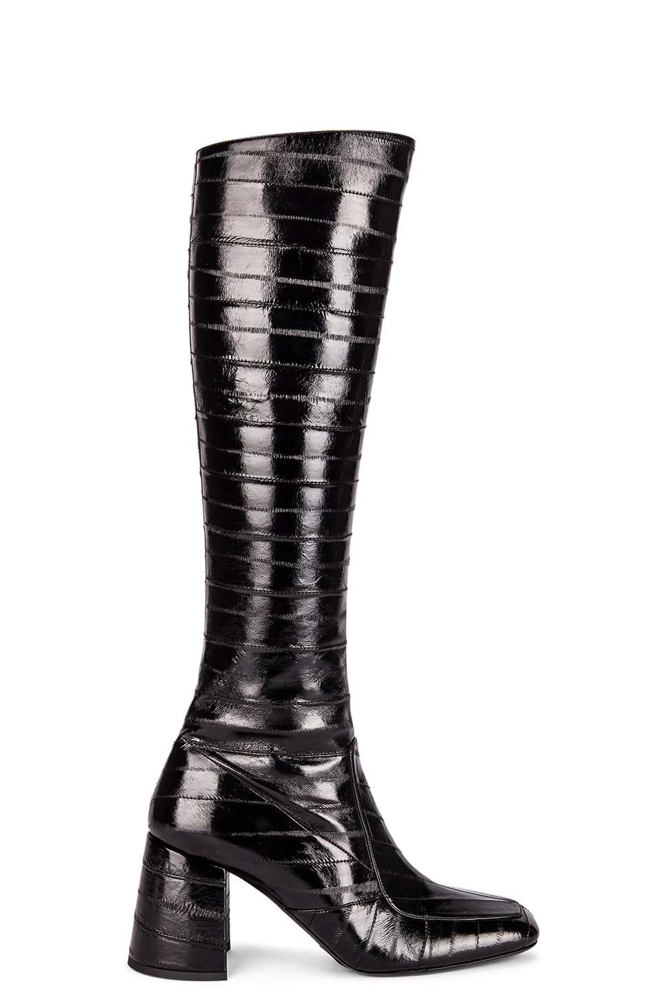 Image 1 of Saint Laurent Jane Boot in Black