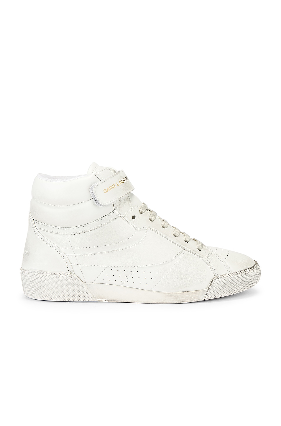 Image 1 of Saint Laurent High Top Sneaker in White