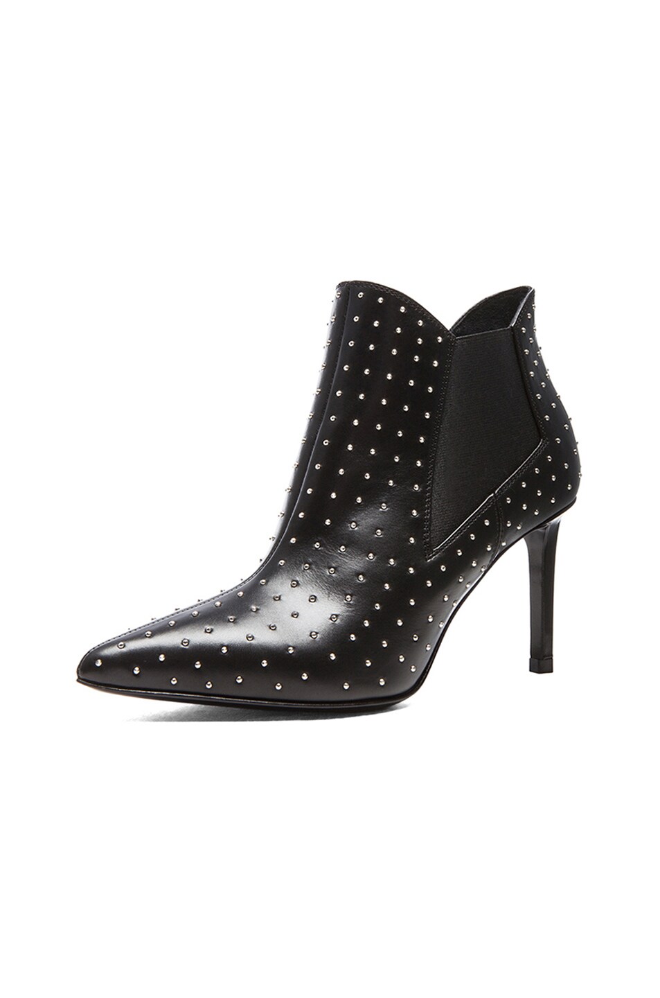 pointy flat booties