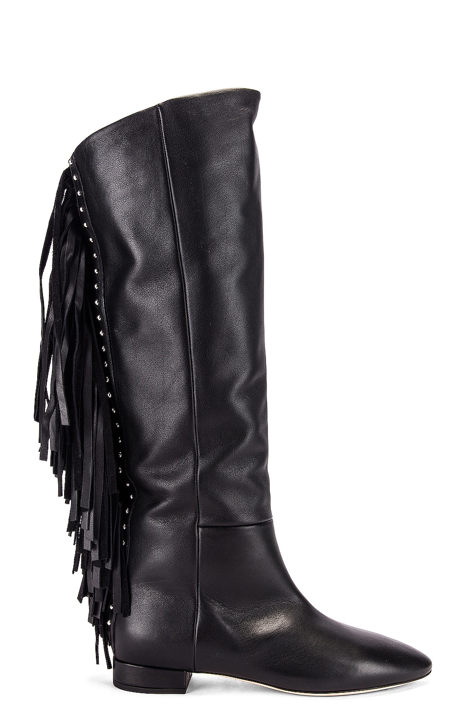 Image 1 of Saint Laurent Nina Tassel Boots in Black