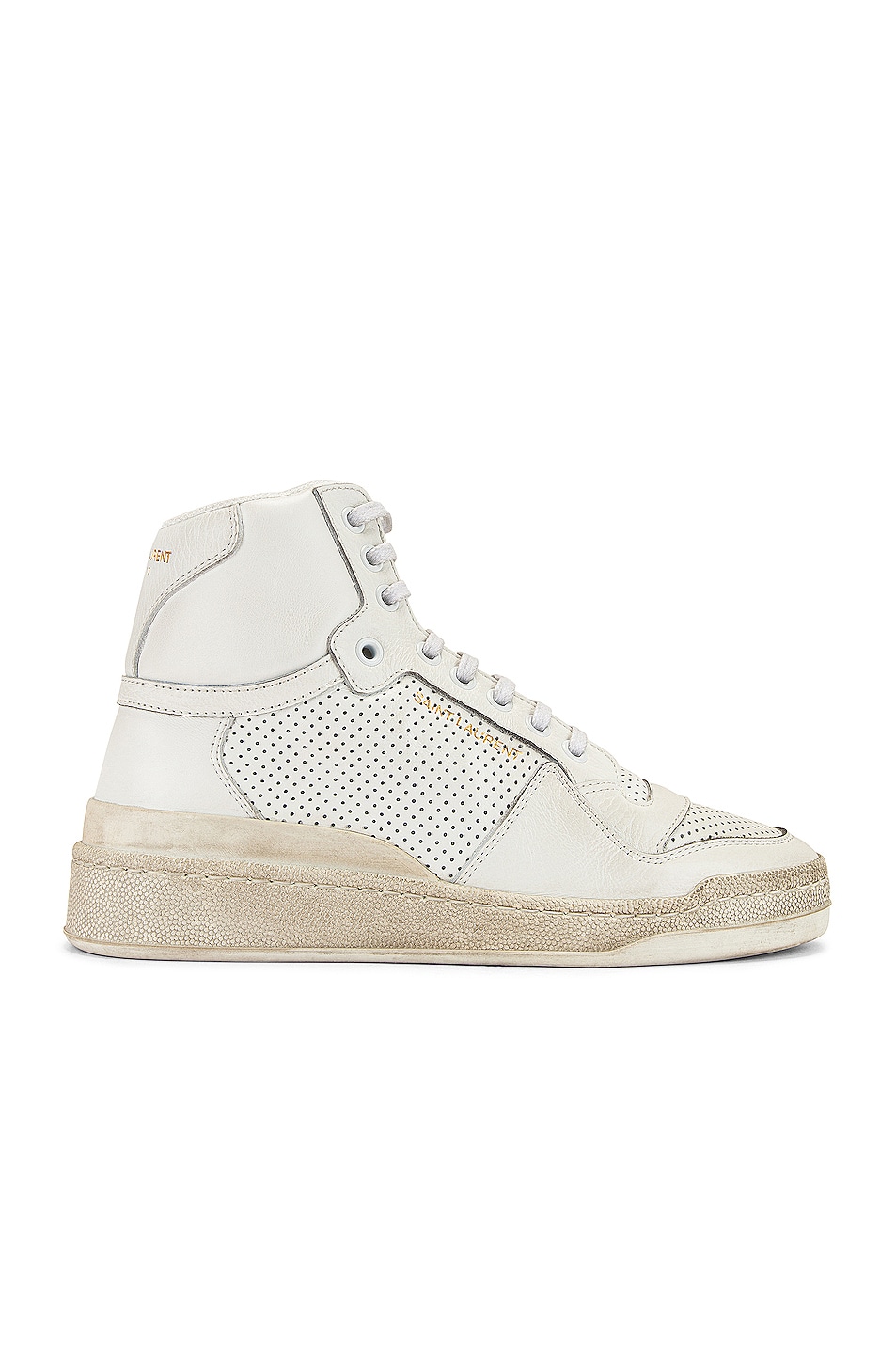 Image 1 of Saint Laurent High Top Sneakers in White