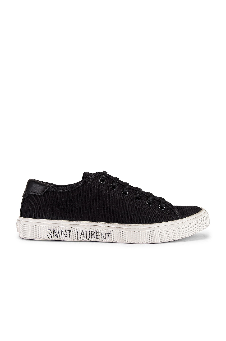 Image 1 of Saint Laurent Malibu Sneakers in Nero & Nero