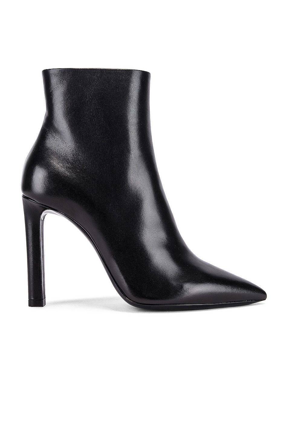 Image 1 of Saint Laurent Kate Zip Booties in Black
