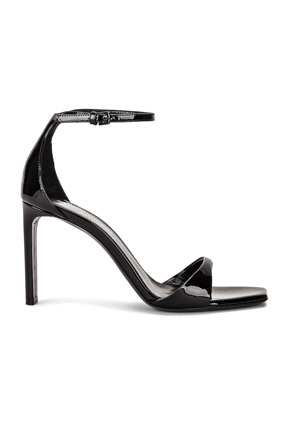 Image 1 of Saint Laurent Bea Sandals in Noir