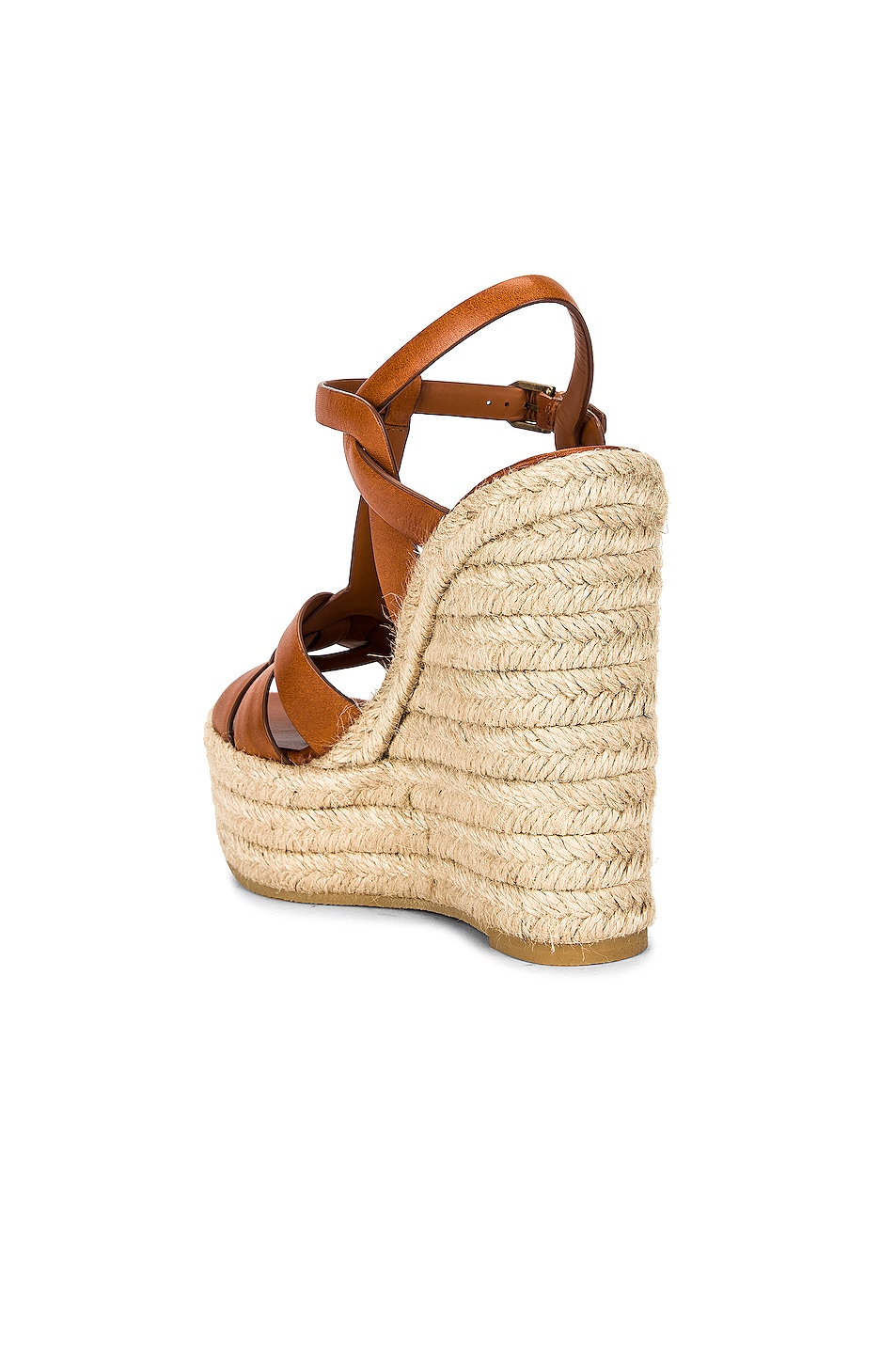 Saint Laurent Tribute Espadrille Wedge Sandals thumbnail