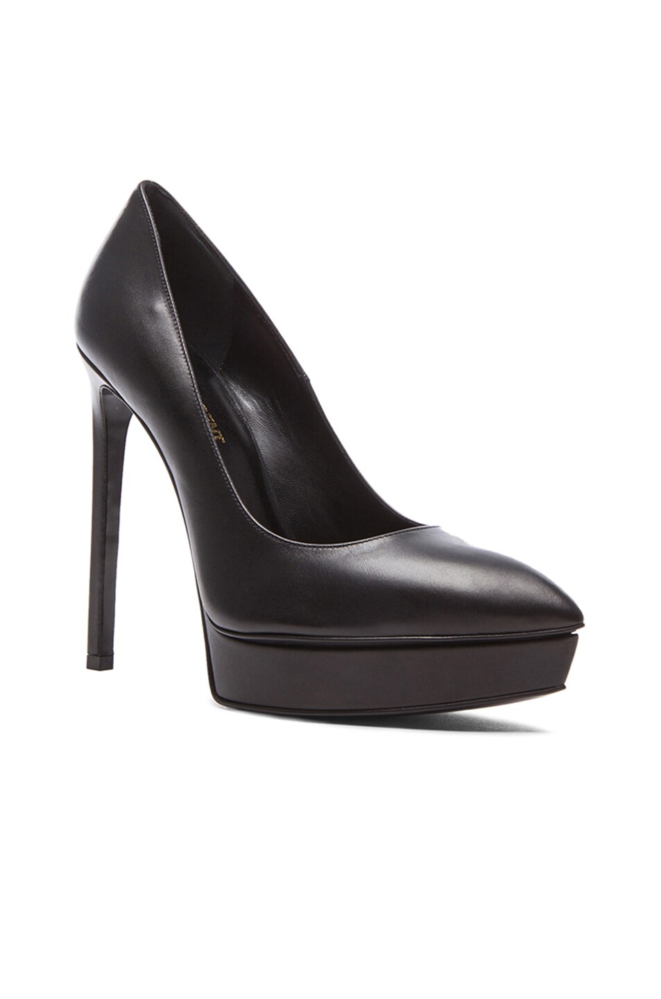 saint laurent janis platform pumps