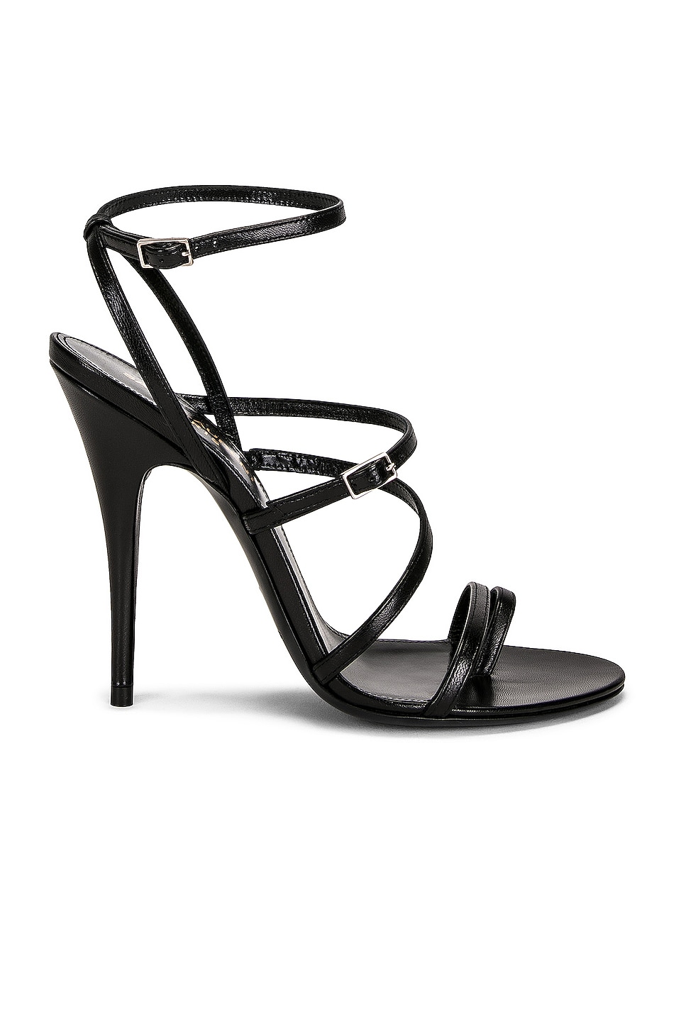 Image 1 of Saint Laurent Kiki Sandals in Nero