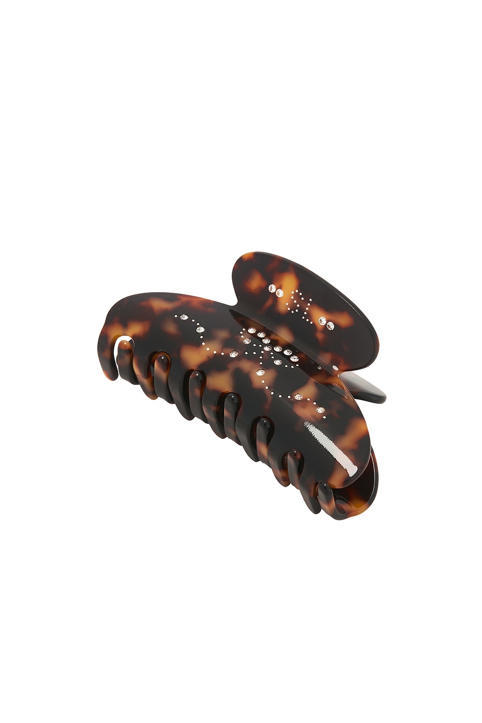 Sandy Liang Princess Hair Claw In Brown