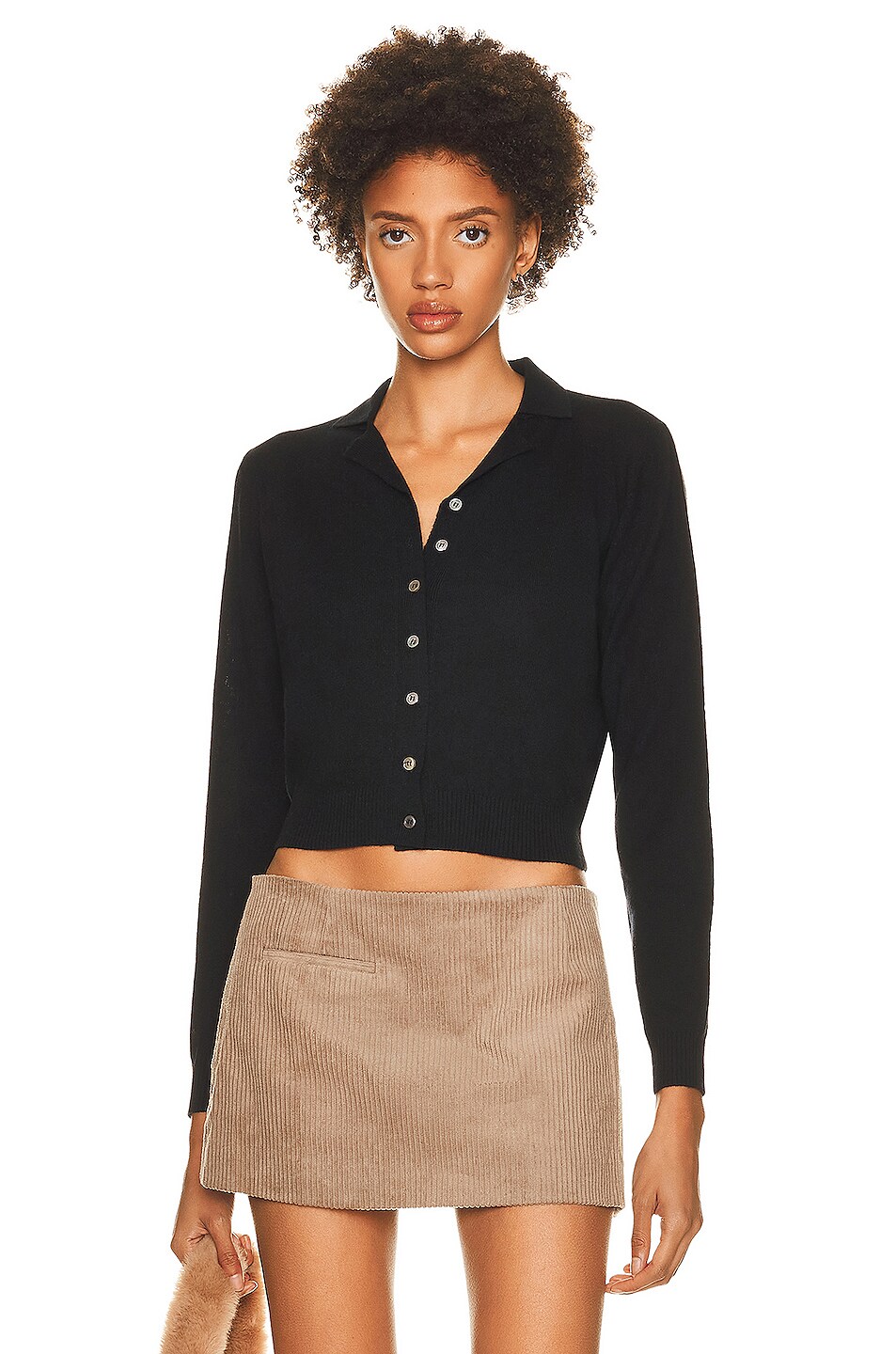 Sandy Liang Wesley Sweater in Black main image 0
