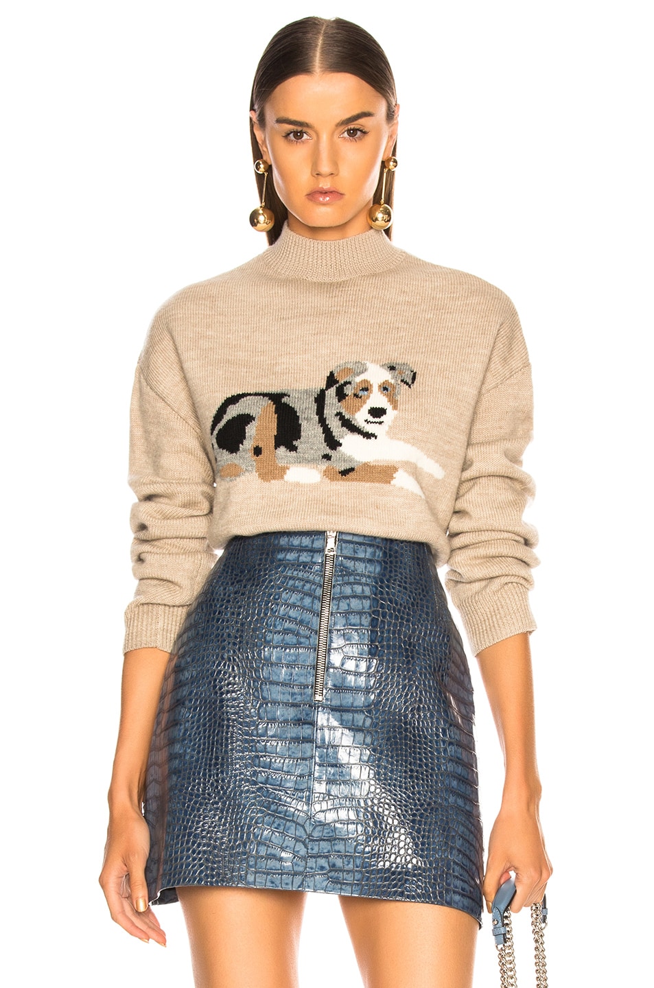 Image 1 of Sandy Liang Kade Sweater in Timtam