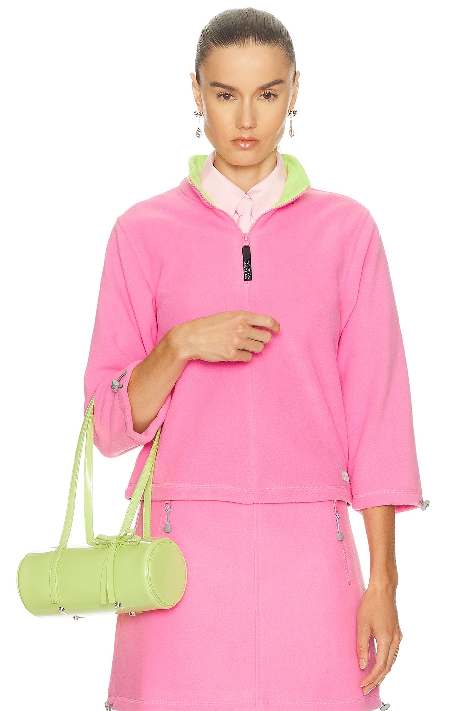 Image 1 of Sandy Liang Lil Bean Top in Pink