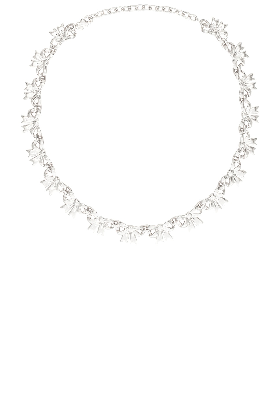 Image 1 of Sandy Liang Cadeau Necklace in Silver