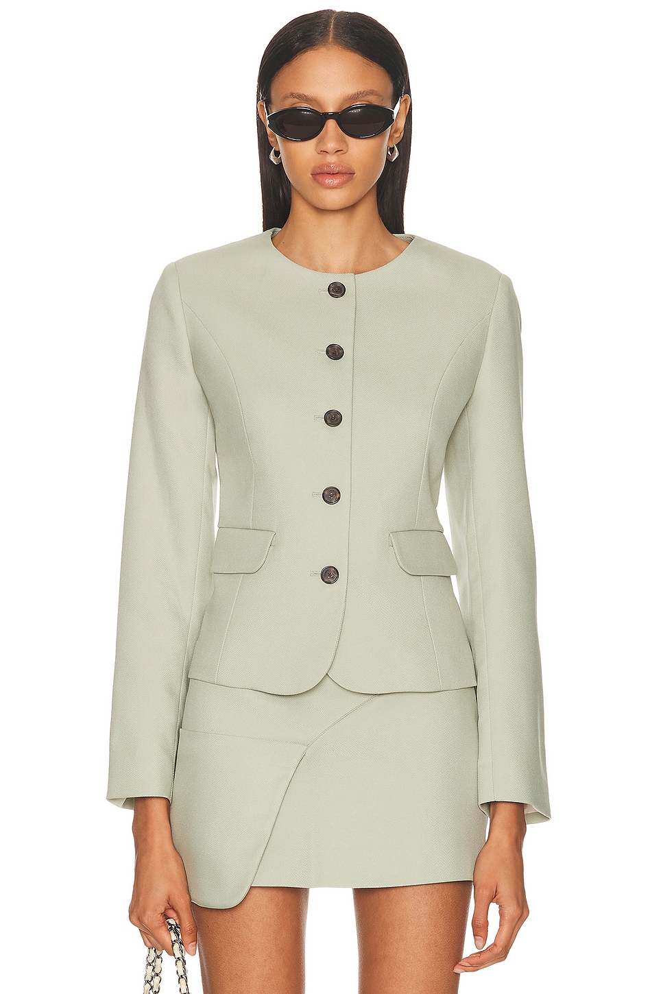 Agnes Jacket in Sage