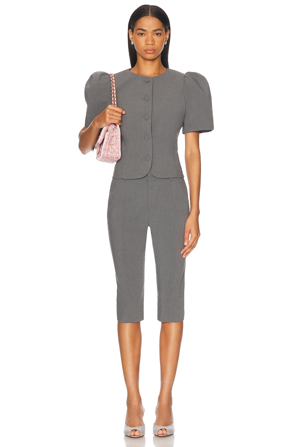 Sandy Liang - Melvin Capri Pant | Plush