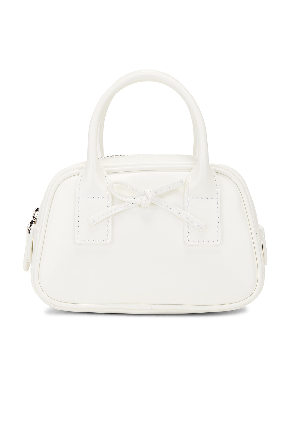 Shop Sandy Liang Secure Bag In Optic White