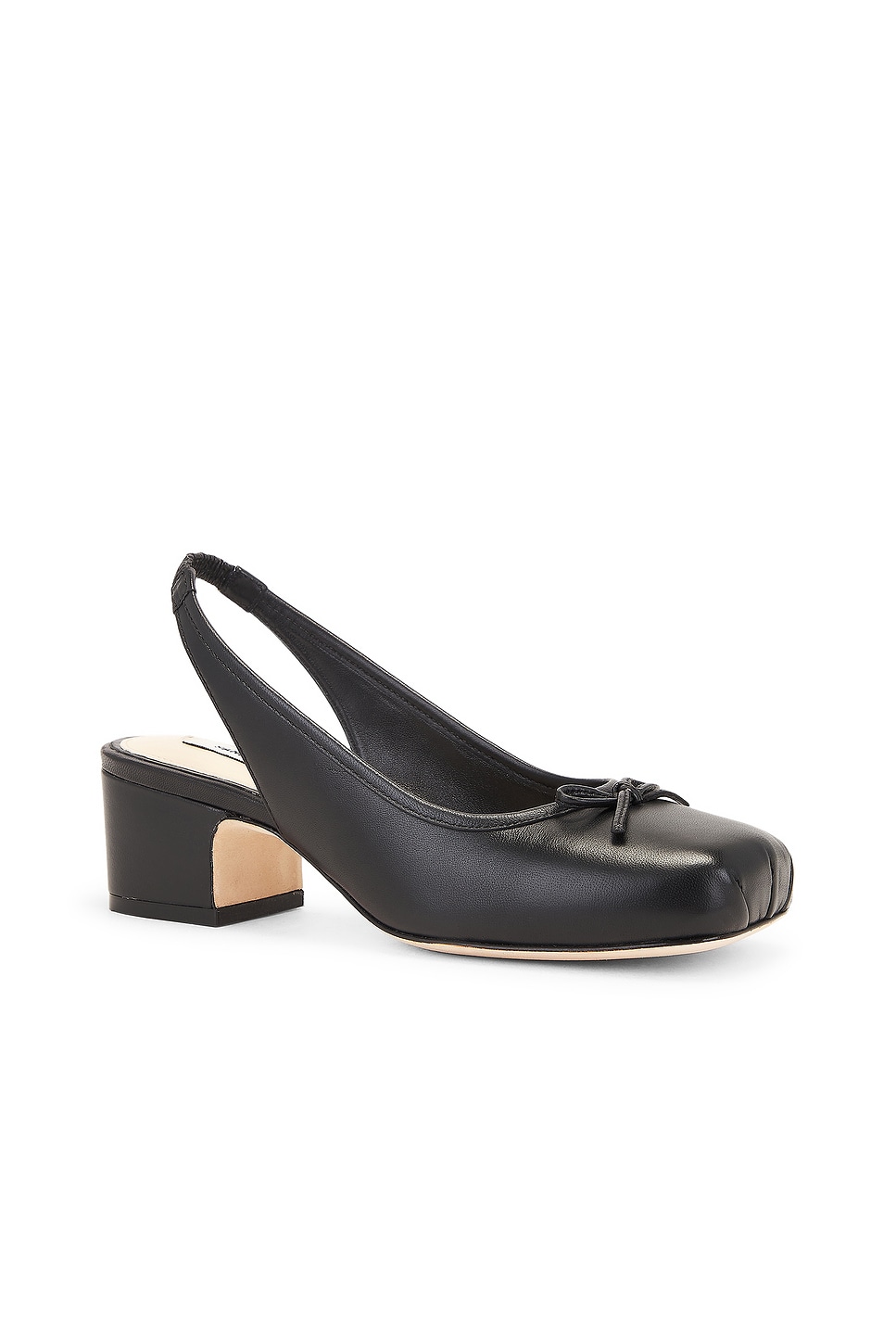 Shop Sandy Liang Slingback Pump In Black