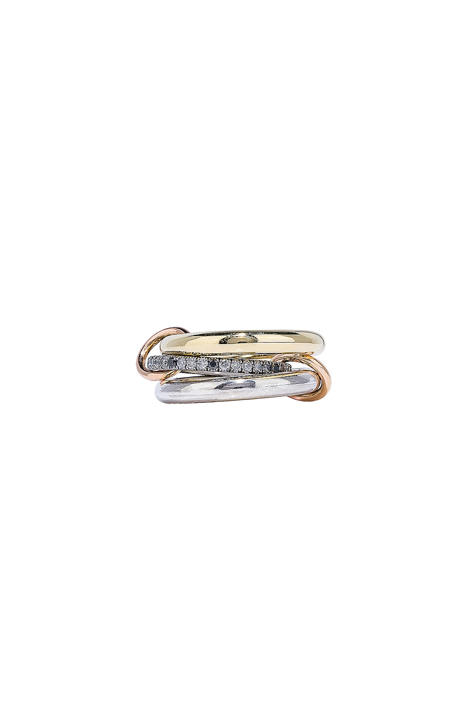 Image 1 of Spinelli Kilcollin Libra Ring in 18K Yellow Gold & Silver